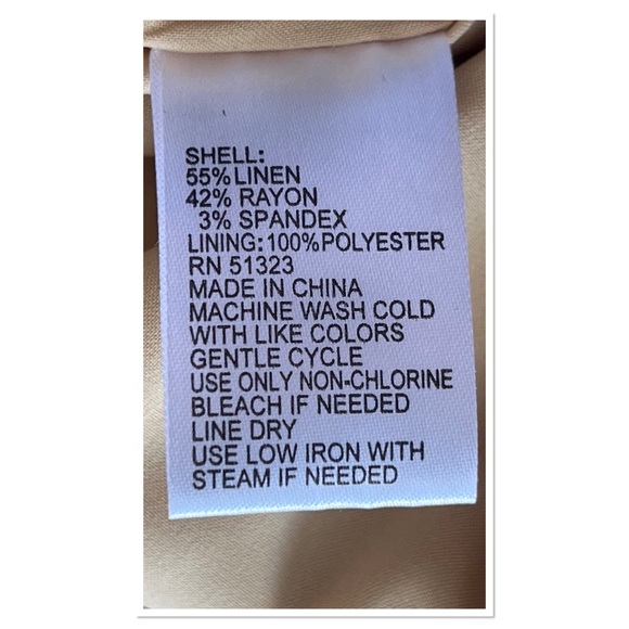 Antonio Melani Julia Dress Yellow Linen Blend Lagenlook Layered-Look Size 2 NWT - Picture 10 of 11